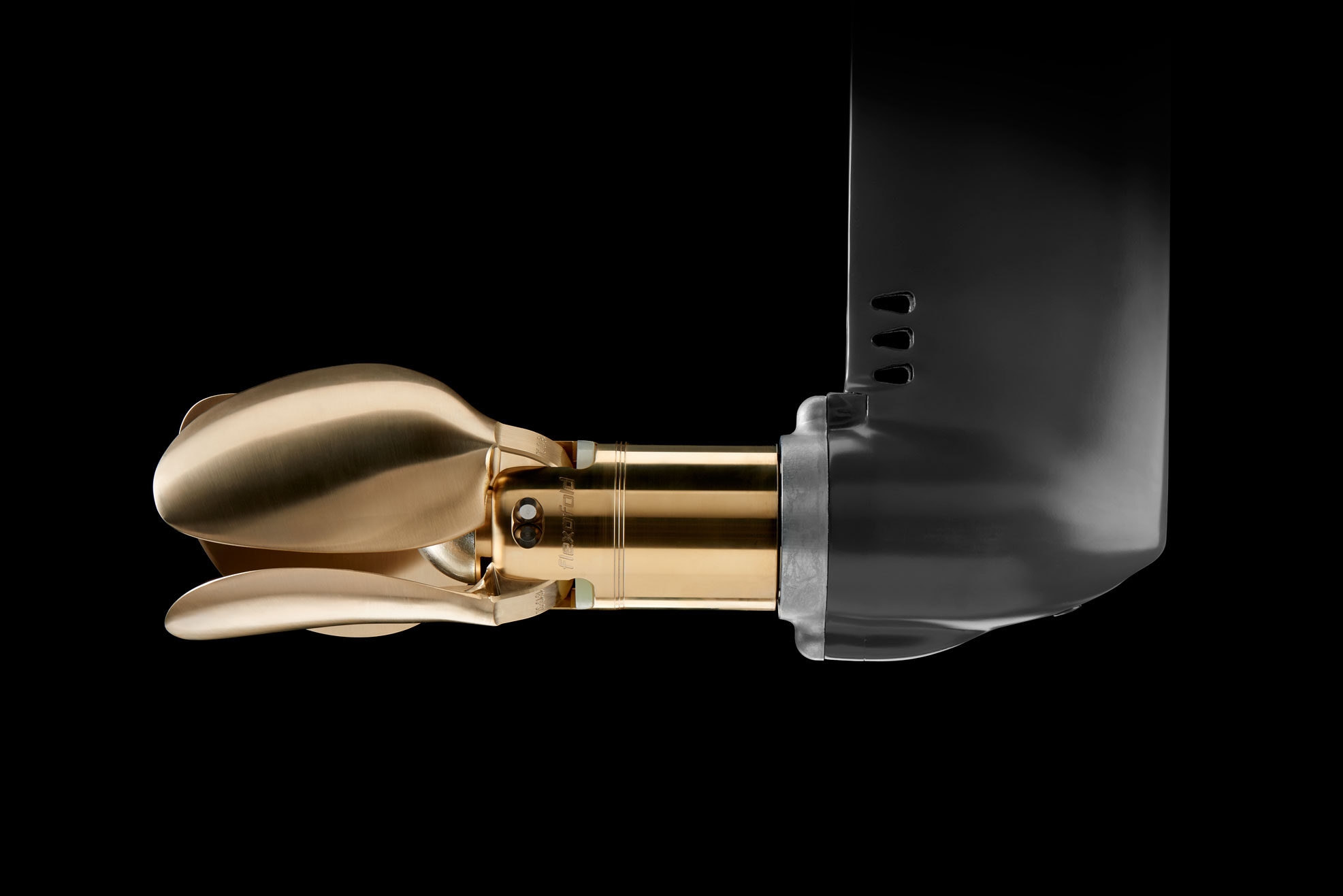 3-Blatt Flexofold Faltpropeller für Saildrive
